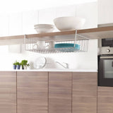 Metaltex kanguro opbergmand 40x26x14 cm zilver