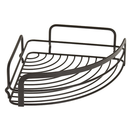 Metaltex badkamerrek 20x20x6 cm zwart