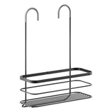 Metaltex doucherek 28x14x38 cm zwart metaal