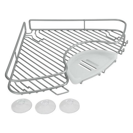 Metaltex hoekrekje 29x4 cm zilver