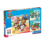 Clementoni Super Color 3in1 Puzzel 3x48 Stukjes