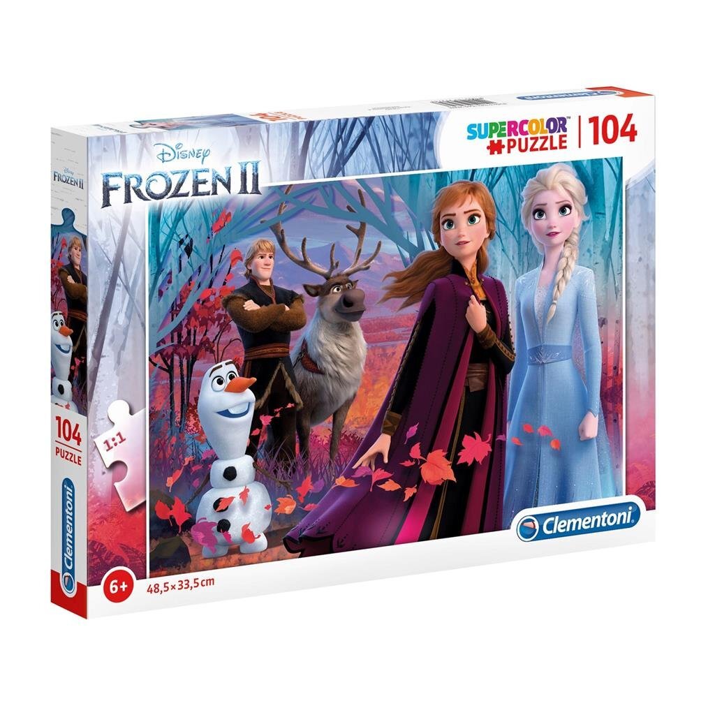 Clementoni Puzzel Frozen 2, 104st.