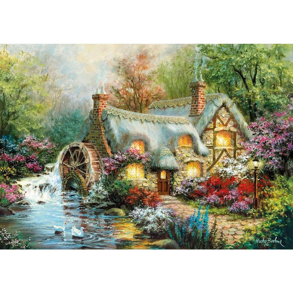 Clementoni high quality collection puzzel country retreat 1500 stukjes