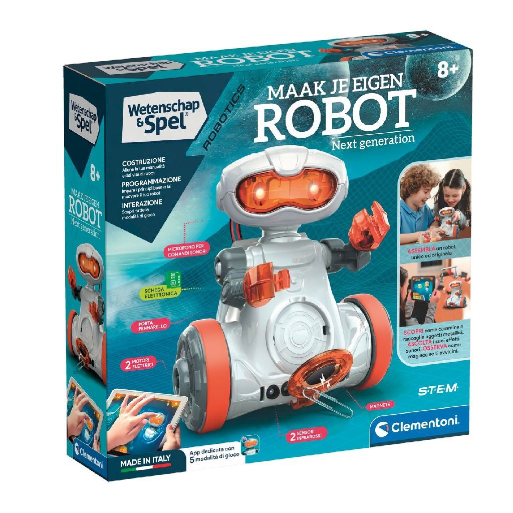 Clementoni Wetenschap Spel Maak je Eigen Robot