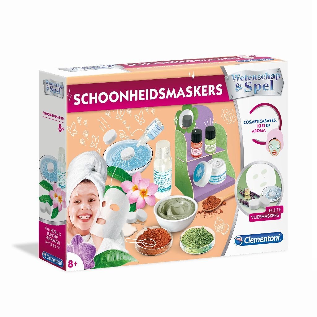 Clementoni Wetenschap Spel Gezichtsmaskers Maken