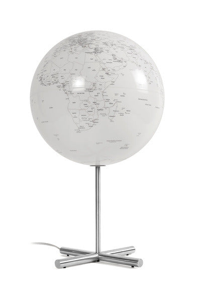 Atmosphere Atmosphere NR-0331GLGL-GB Globe Lamp 30cm Diameter RVS Wit Met Verlichting