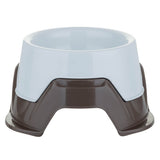 Bama pet voederbak stapelbaar 19x10-13 cm assorti