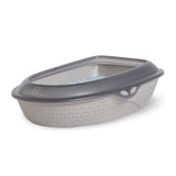Bama pet sabbia kattenbak 59.5x40.3x17.9 cm grijs