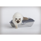 Bama pet sabbia kattenbak 59.5x40.3x17.9 cm grijs