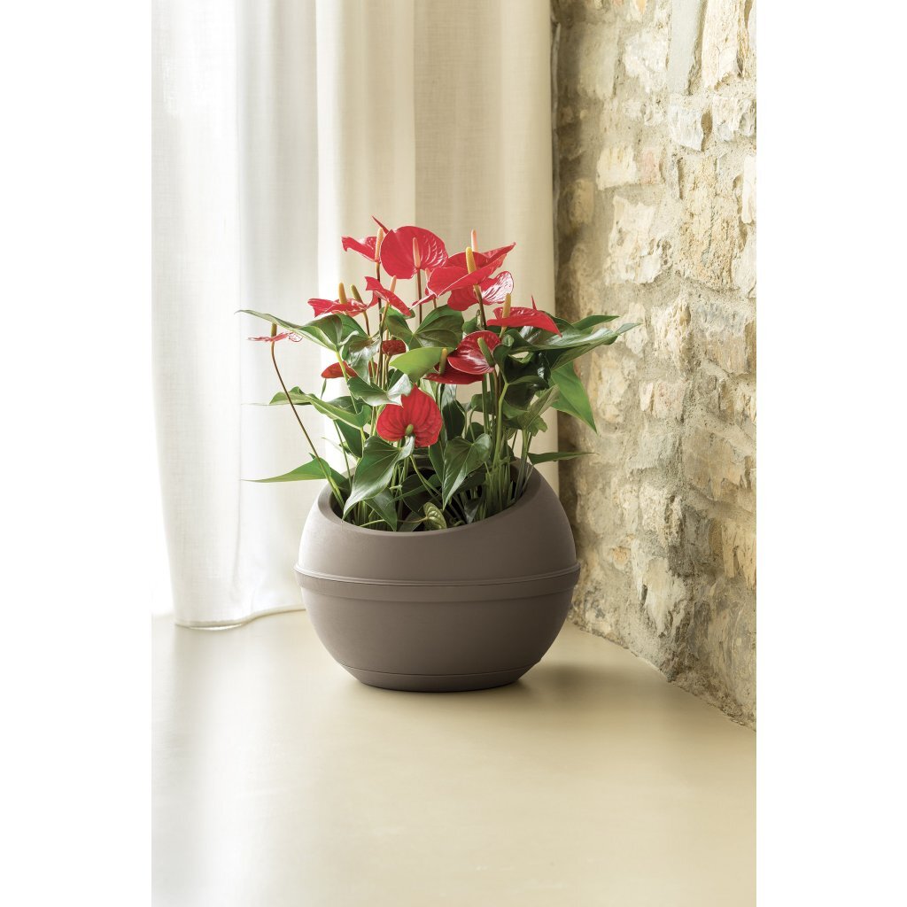 Bama sfera bloempot 23l 40.5x32 cm taupe
