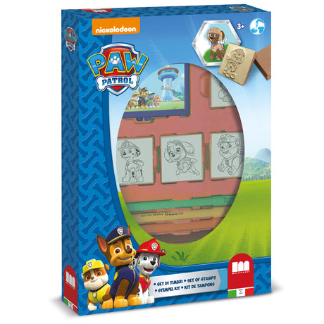 Paw patrol stempelset 12-delig