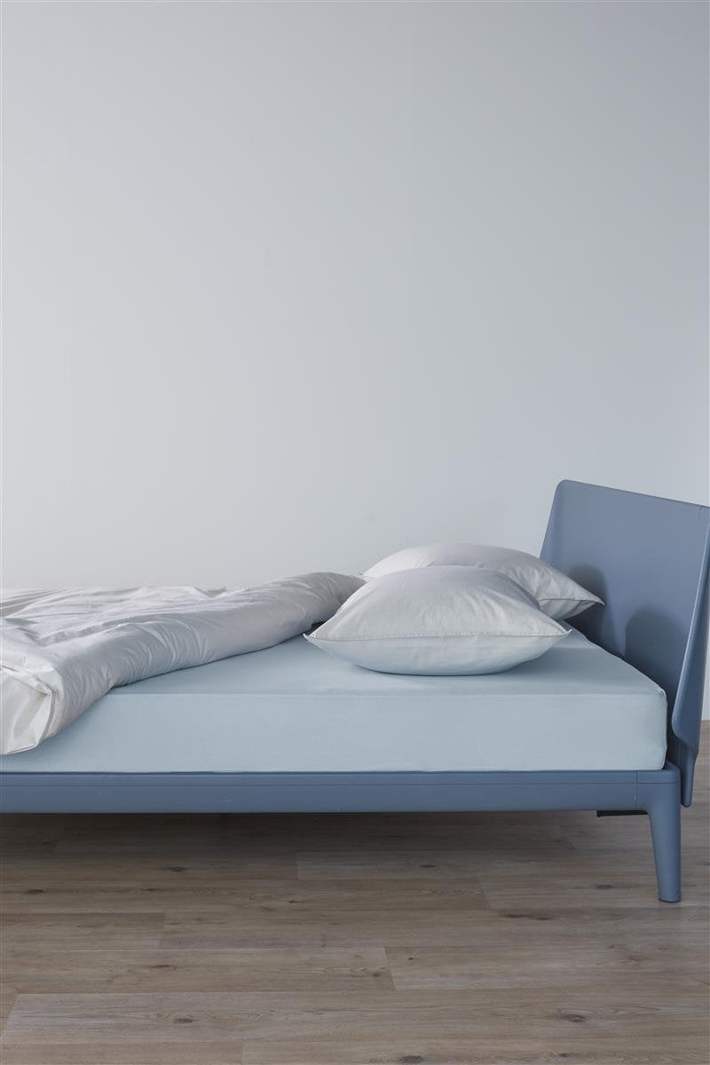 Beddinghouse - jersey - hoeslaken - 140x220 cm - lichtblauw