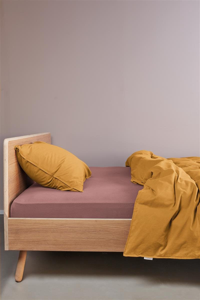 Beddinghouse - jersey - hoeslaken - 180x220 cm - roze
