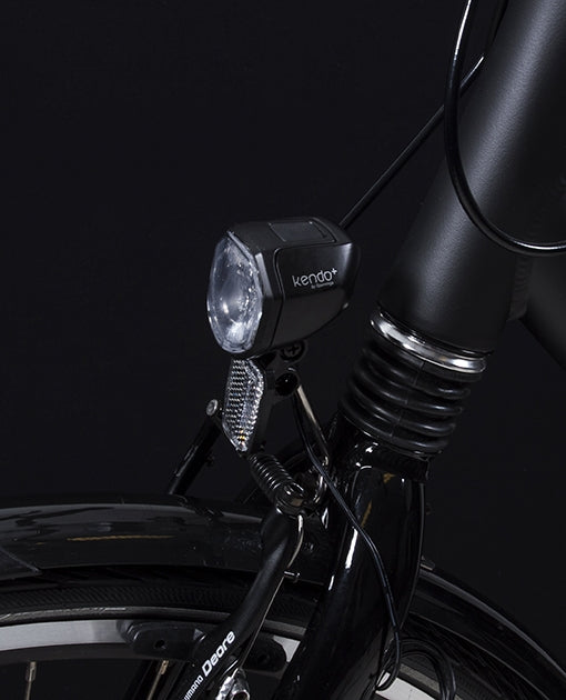 Spanninga koplamp Kendo Xdo 30 lux on off v-brake + kabel