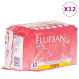 VidaXL Flufsan Incontinentiemateriaal voor vrouwen 120 st