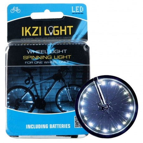 Ikzi Wielverlichting voor 2 wielen blauwe leds