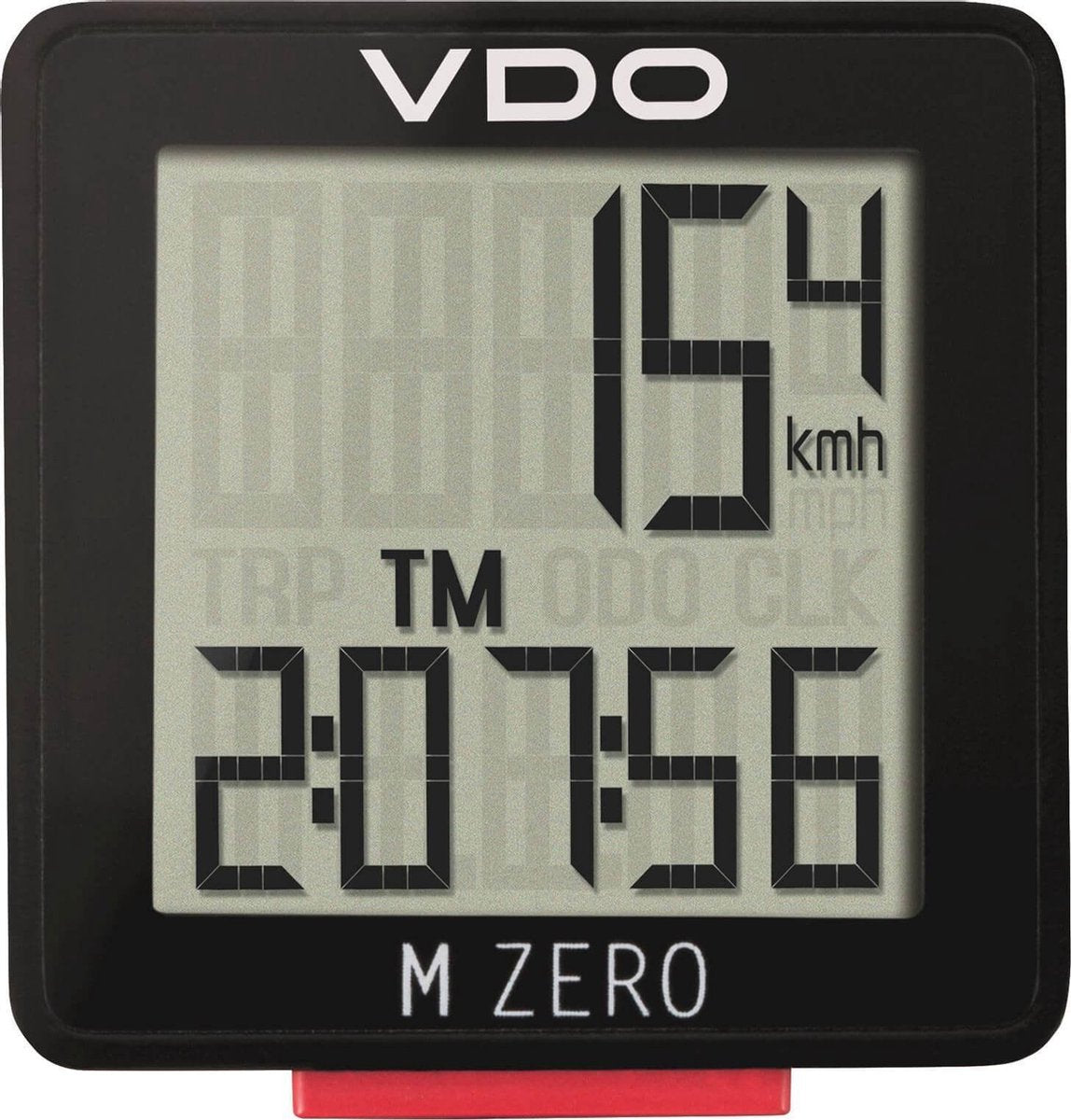 fietscomputer M Zero WR807 zwart rood -u