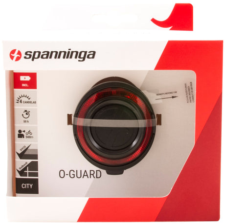 Spanninga Achterlicht O-Guard zwart