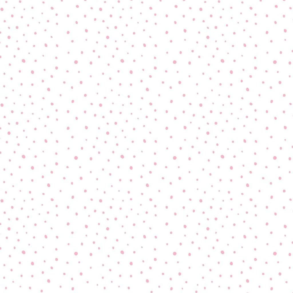 Noordwand noordwand behang baby confetti dots wit roze beige