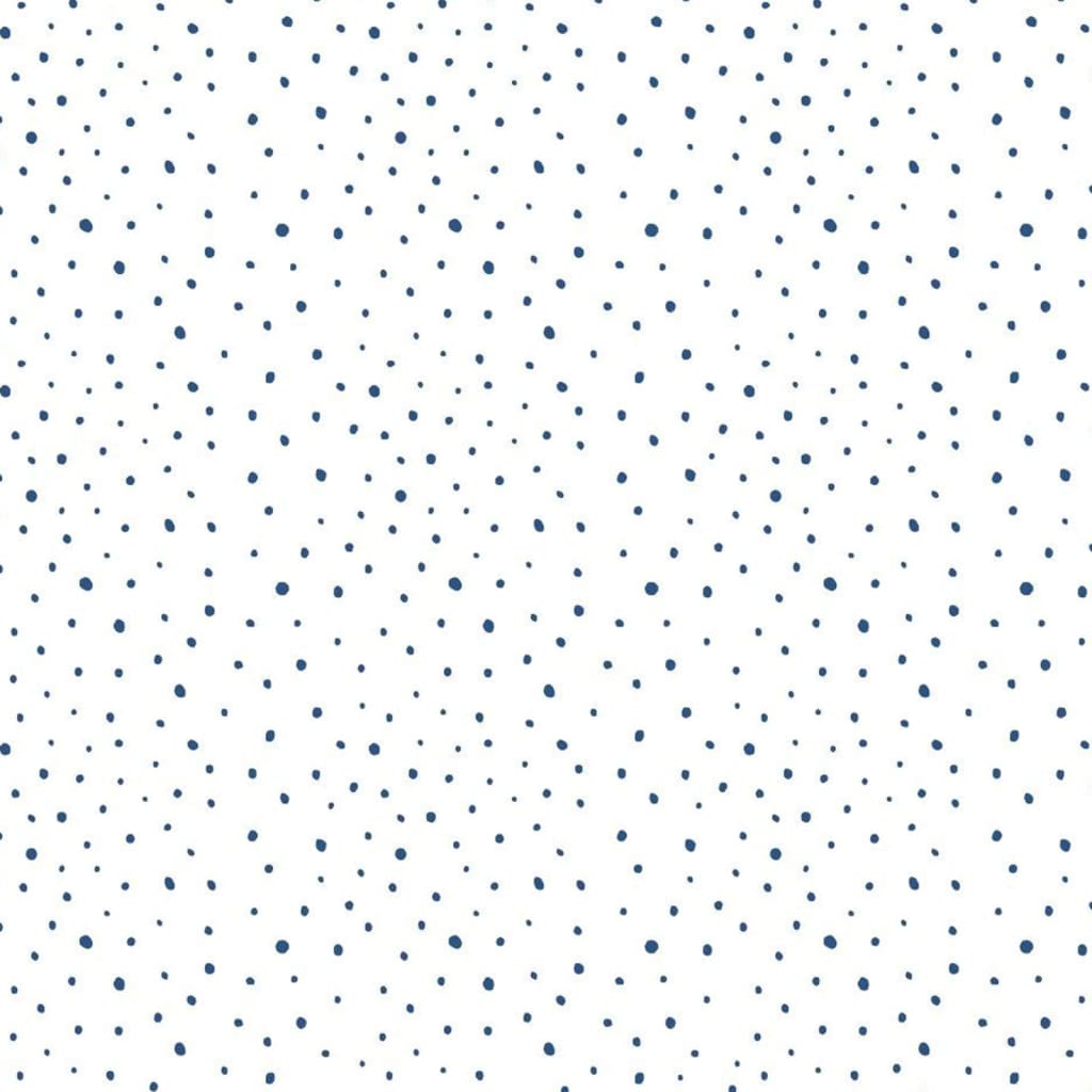 Noordwand Noordwand Behang baby Confetti Dots wit blauw beige