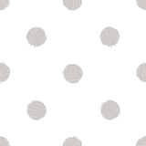Noordwand behang urban friends coffee dots wit en grijs