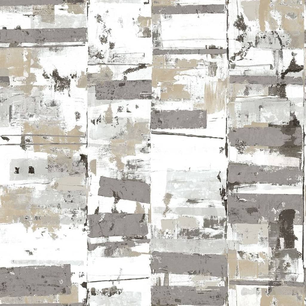 Noordwand Noordwand Behang Friends Coffee Industrial Weathered metallic beige