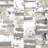 Noordwand Noordwand Behang Friends Coffee Industrial Weathered metallic beige