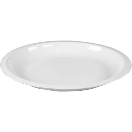 Goldplast re-usable bord pp 22cm set 10 stuks - wit