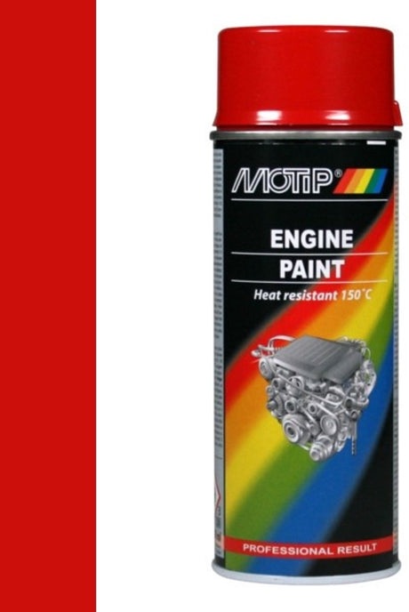 Motip engine paint rood spuitbus 400ml