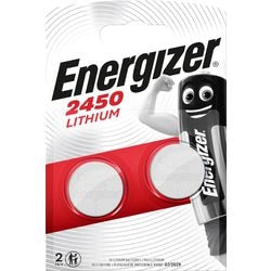 Energizer knoopcelbatterij cr2450 zilver