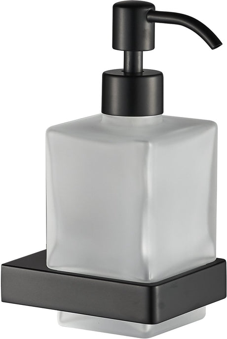 Plieger altea zeepdispenser – wandmontage – matzwart