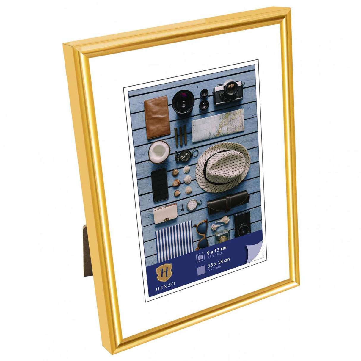 Henzo fotolijst napoli 13x18cm goud