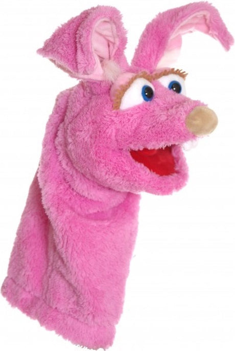Living puppets vertelworm handpop konijn ca 40cm