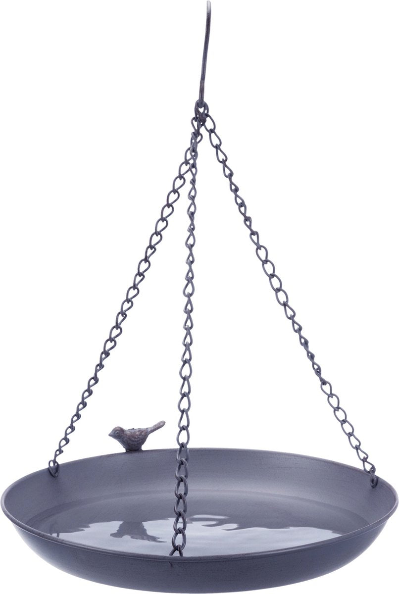 Trixie vogelbad hangend grijs 30x30 cm 2200 ml