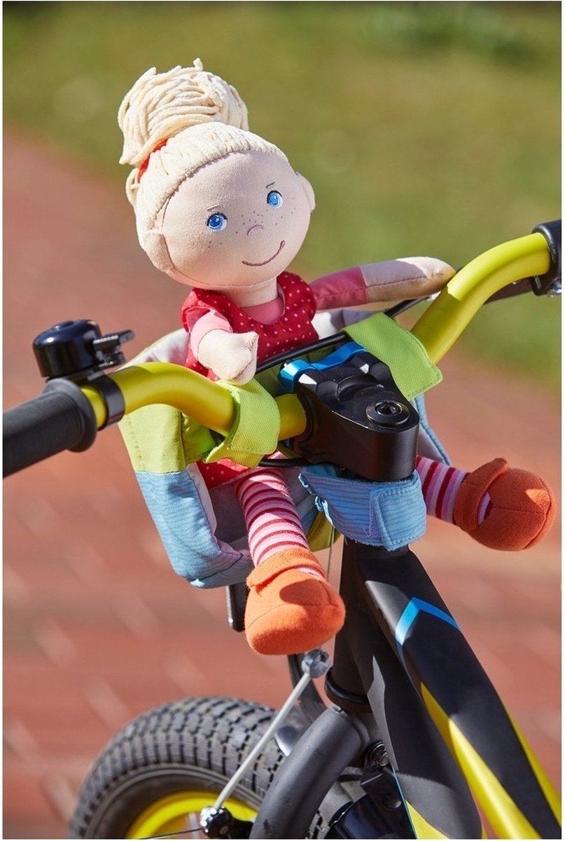 Haba poppen [1 jaar +] poppenfietsstoeltje zomerweide