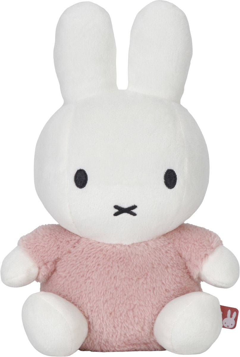 Tiamo nijntje knuffel 25cm fluffy pink