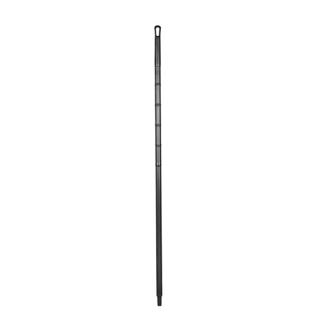 Kunststof steel 1500x32mm. (zwart)