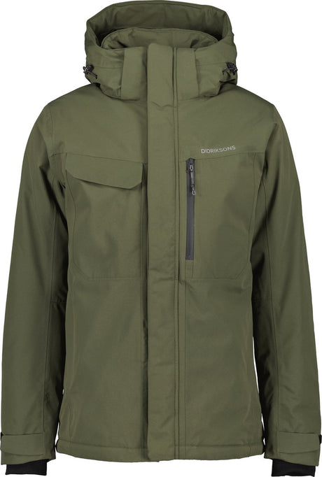 Didriksons stefan usx jkt heren outdoorjas - deep green xxl