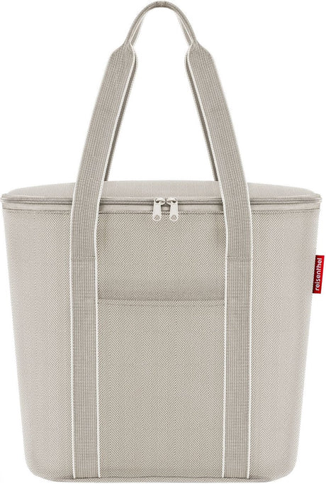 Reisenthel thermoshopper koeltas - 15l - herringbone zand