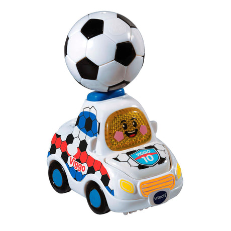 Vtech toet toet auto's viggo voetbalauto special edition nl - cadeau - educatief babyspeelgoed - speelgoed 1 tot 5 jaar