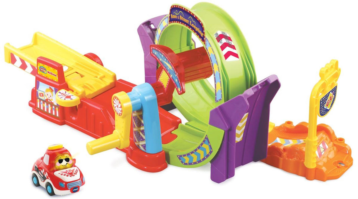 Vtech toet toet auto's race stunt looping - cadeau - educatief babyspeelgoed - speelgoed 1 tot 5 jaar