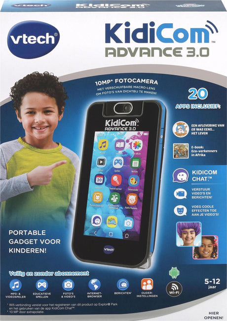 Vtech kidicom advance 3.0 blauw