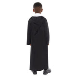 Child costume harry potter robe with 4 velcro hous