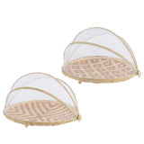 Decoris foodcover bamboe fsc ø35x22cm