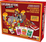 Asmodee exploding kittens het bordspel - partyspel - vanaf 7 jaar - 2-6 spelers - humor gegarandeerd