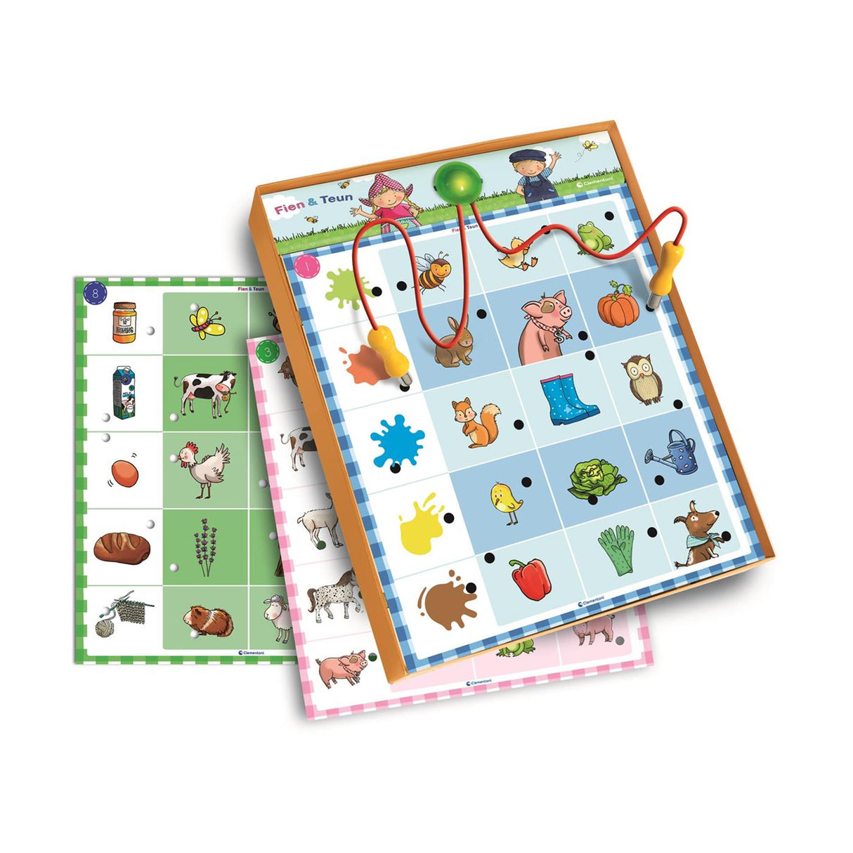 Clementoni interactive quiz fien teun 3-5 jaar