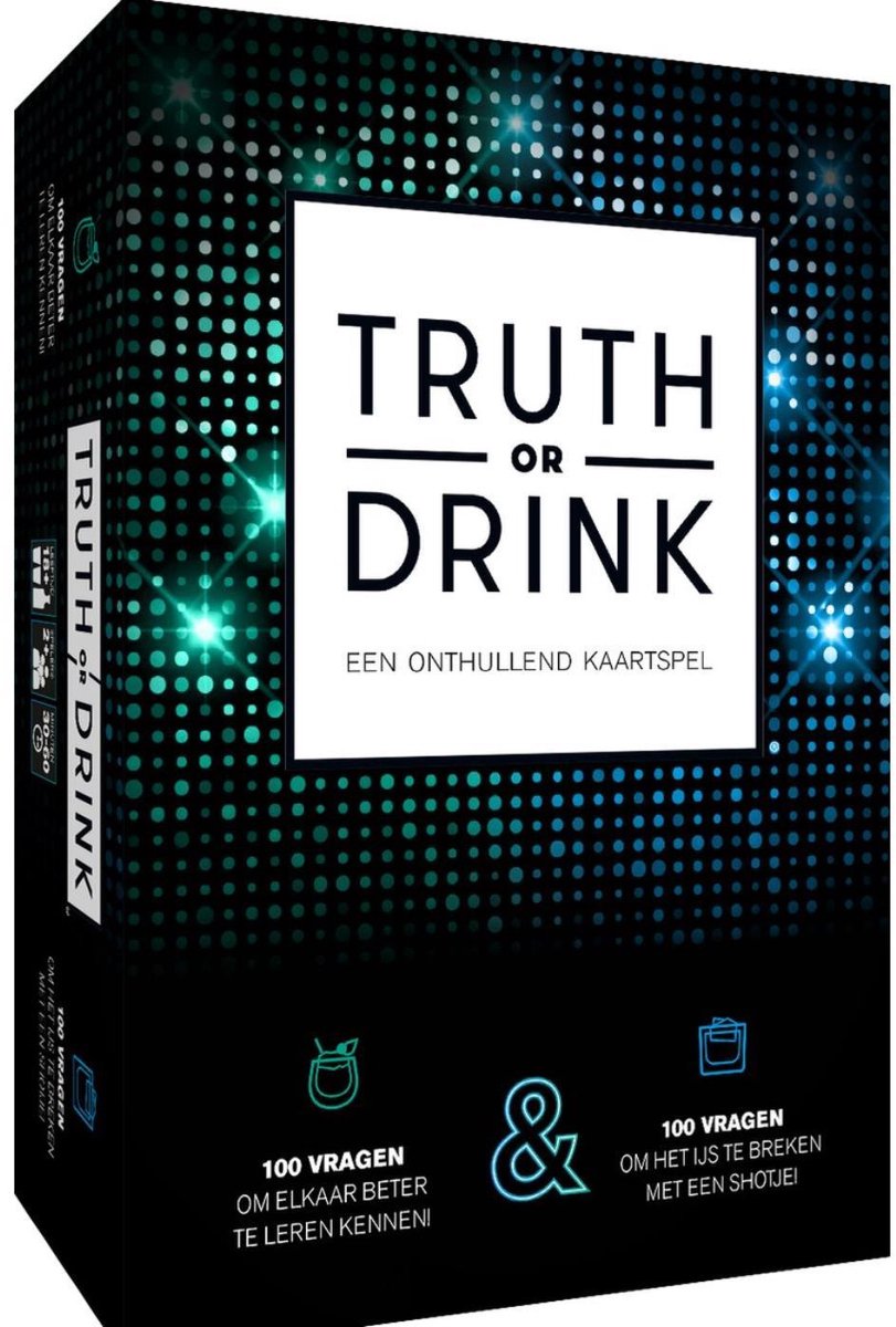 Cut truth or drink - nederlandstalig kaartspel voor vrienden