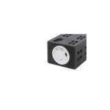 Countryfield led kaars huis s beige 5x6x14cm