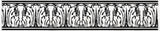 Merkloos prima marketing • roller stamp 5cm acanthus