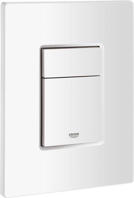 Grohe skate cosmopolitan bedieningspaneel toilet - dual flush - kunststof - alpine wit